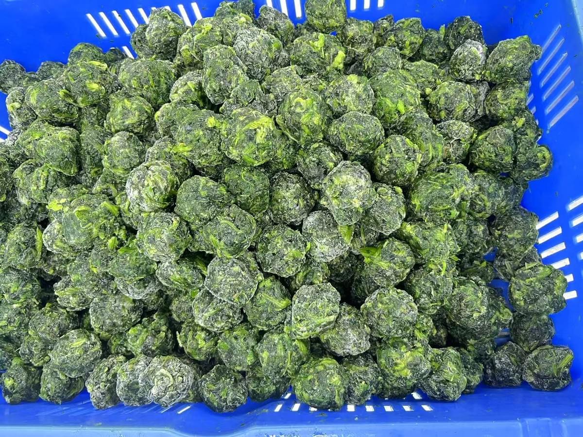 Frozen Spinach Balls