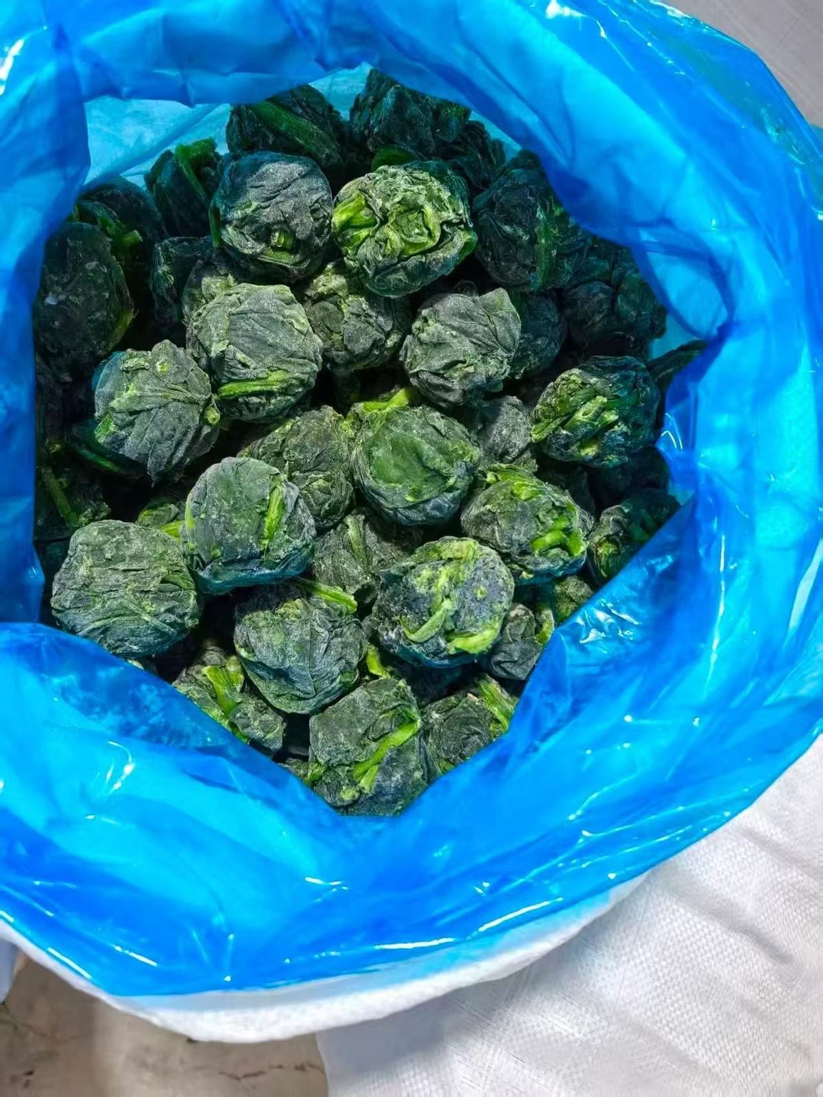 Frozen Spinach Balls