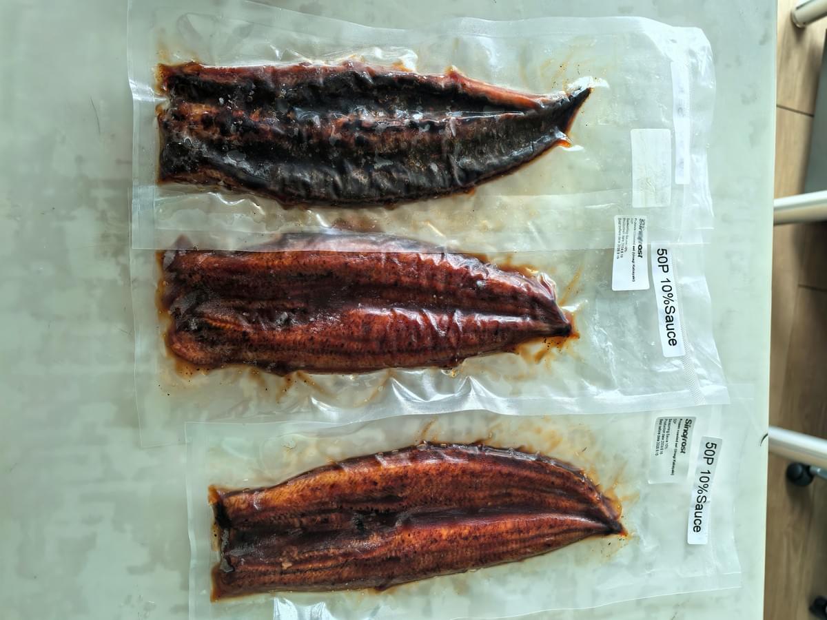 Vacuum-packed Frozen Unagi Wholesale