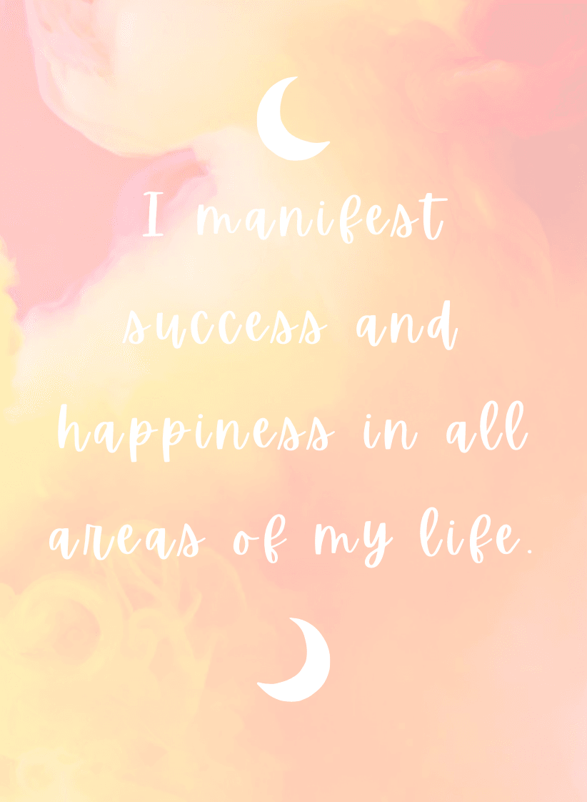 30 Intention Setting Affirmation Cards (2.5x3.5)
