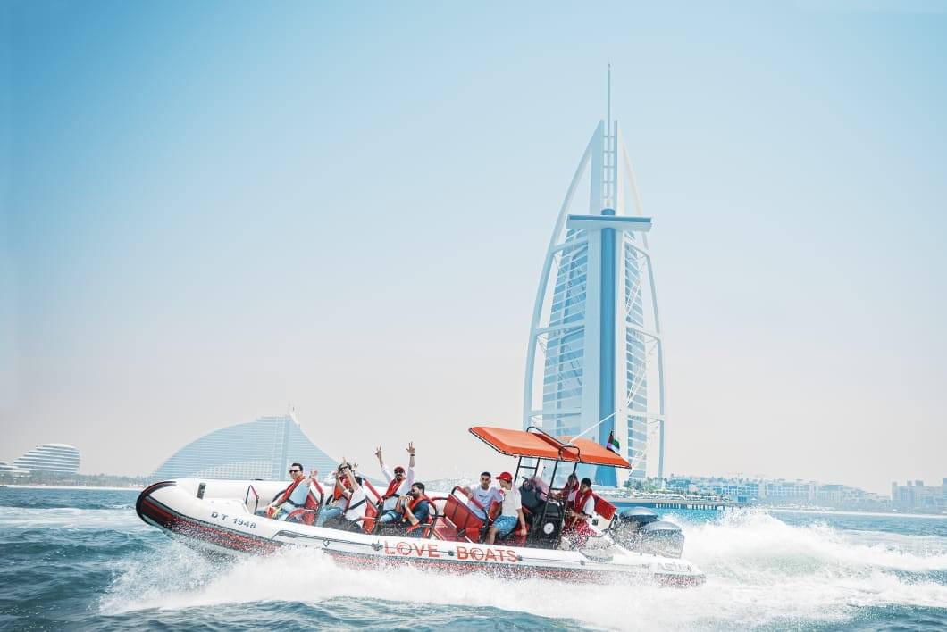 60 Minutes-Dubai Marina SpeedBoat Ride