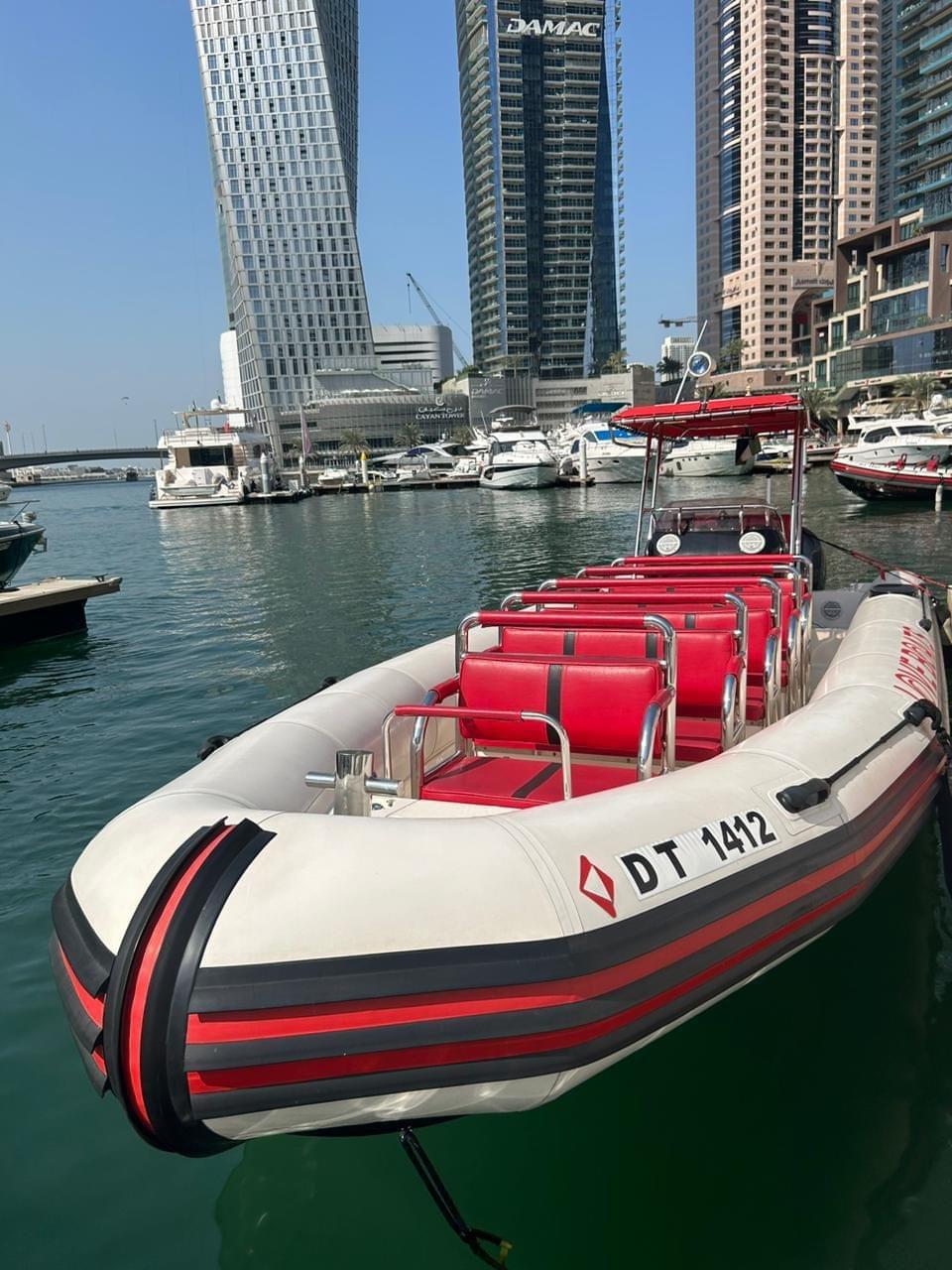 60 Minutes-Dubai Marina SpeedBoat Ride