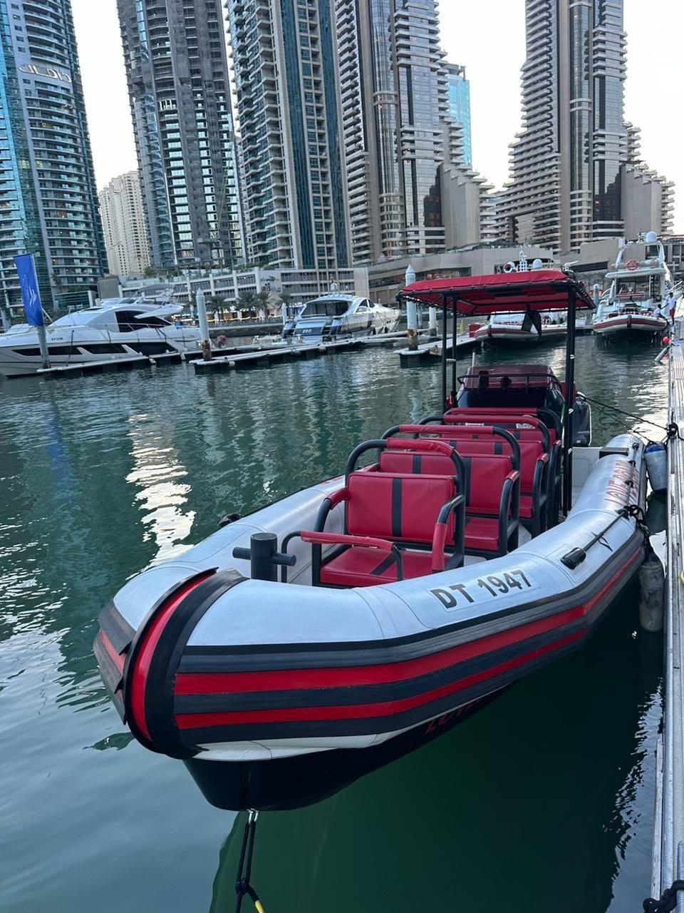 60 Minutes-Dubai Marina SpeedBoat Ride