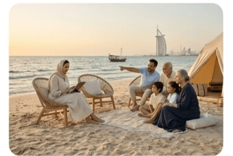 TravelNestDxb team planning curated Dubai tour itineraries and travel experiences