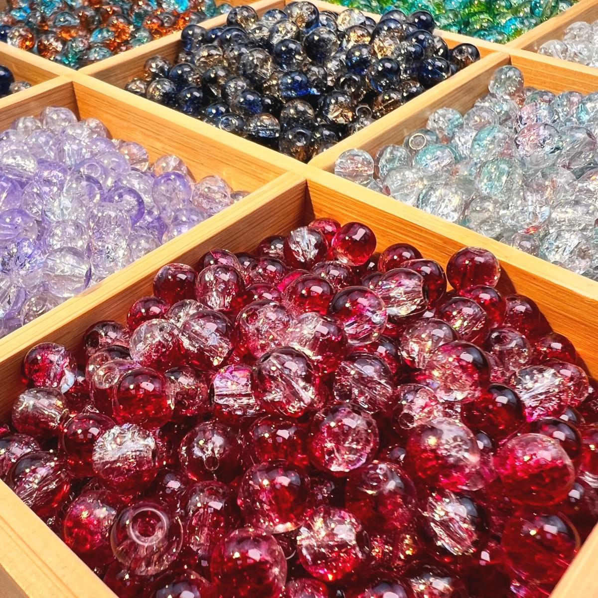 DIY Glass Beads Lucky Bags - Open in Live