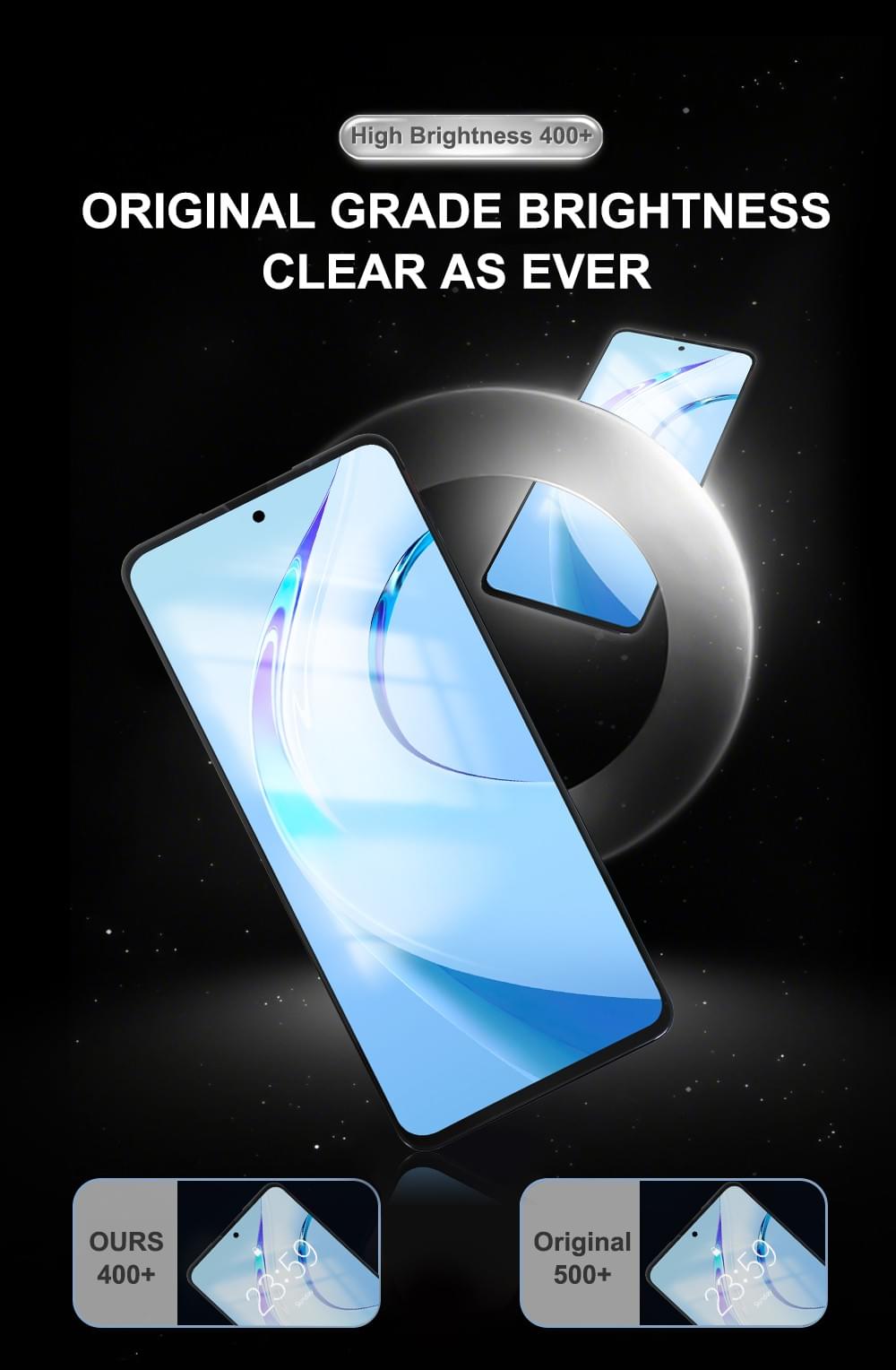 SUPER QUEST SOR Mobile Phone Replacement LCDs Screen Digitizer for REALME C75