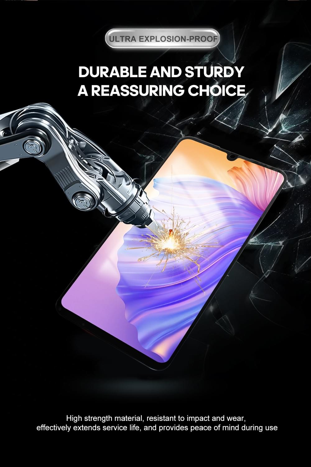 SUPER QUEST SOR Touch Screen Replacement Display for P30Lite / NOVA 4E