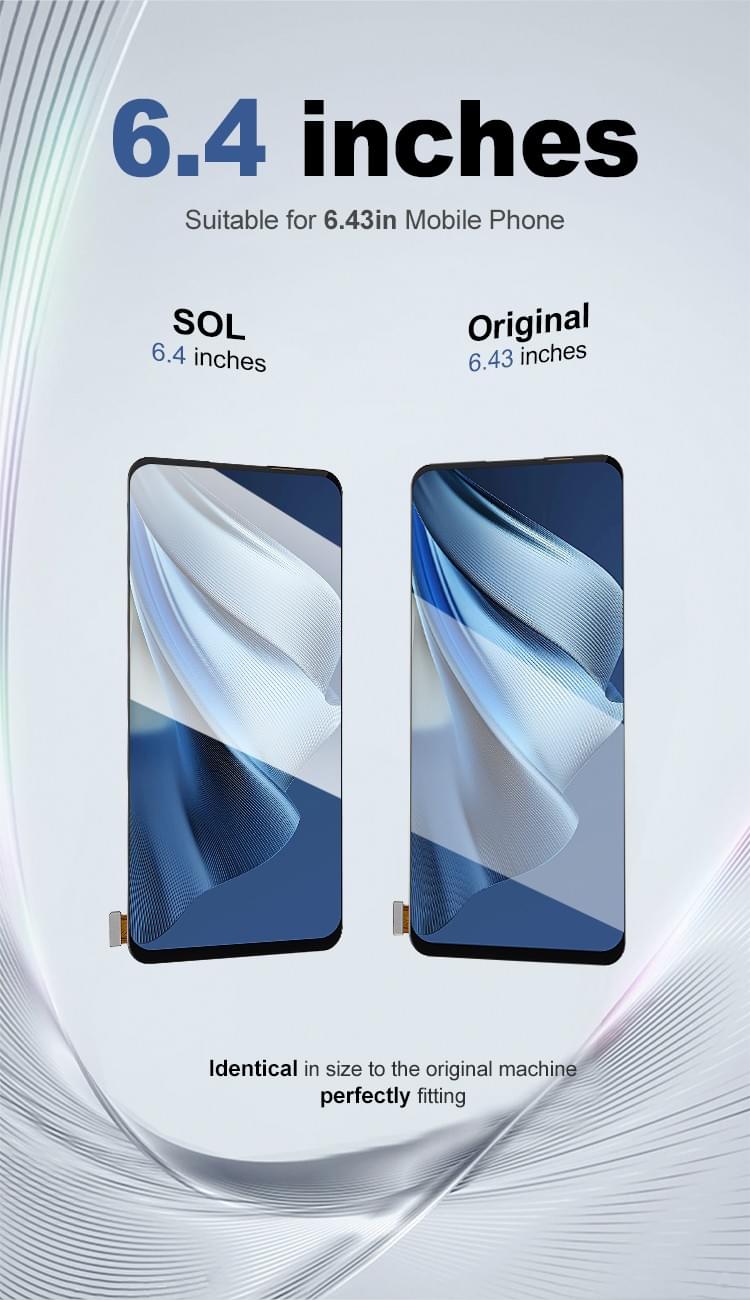 SUPER QUEST SOL Phone Accessories LCD Touch Display Screen for OP Reno7se