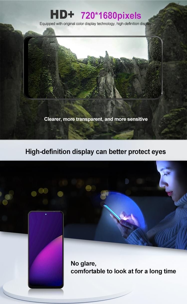 SUPER QUEST SOR Replacement for Redmi Phone Display Screens for RM Note10(4g) Display Touch Screen