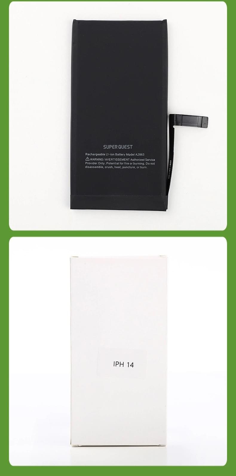 SUPER QUEST 3279mAh Replacement Li-Polymer Battery Mobile Phone Battery for iphone14
