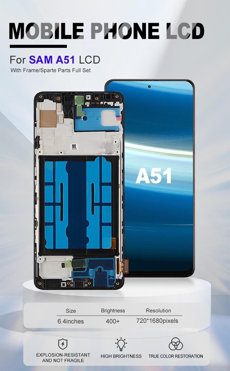 SUPER QUEST SOL Smartphone LCD Replacement for SAM A51
