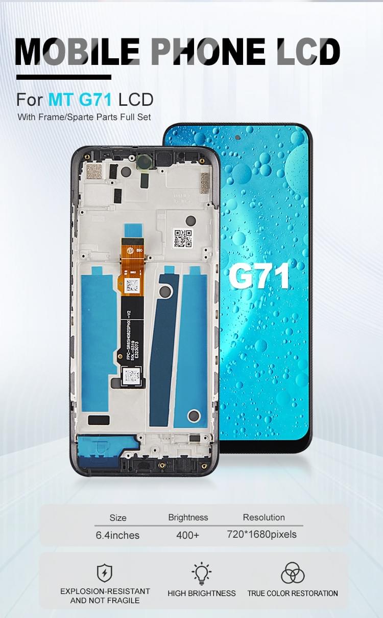 SUPER QUEST SOR Replacement for MT G71 Display Screen Touch Screen Digitizer Assembly