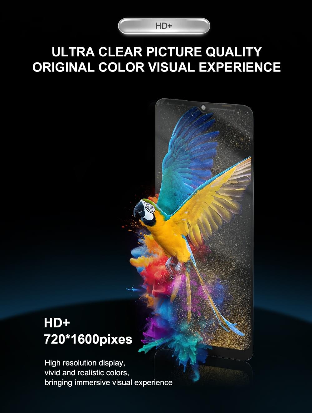 SUPER QUEST SOR Replacement Display Screen Touch for OPPO A125