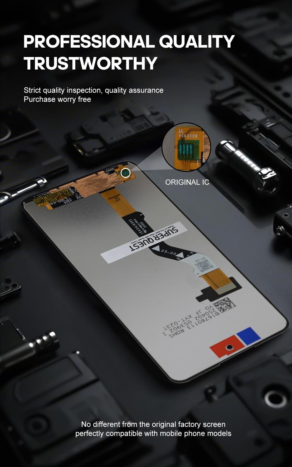 SUPER QUEST SOR Phone Screen Lcd Display Replacement for MT G60