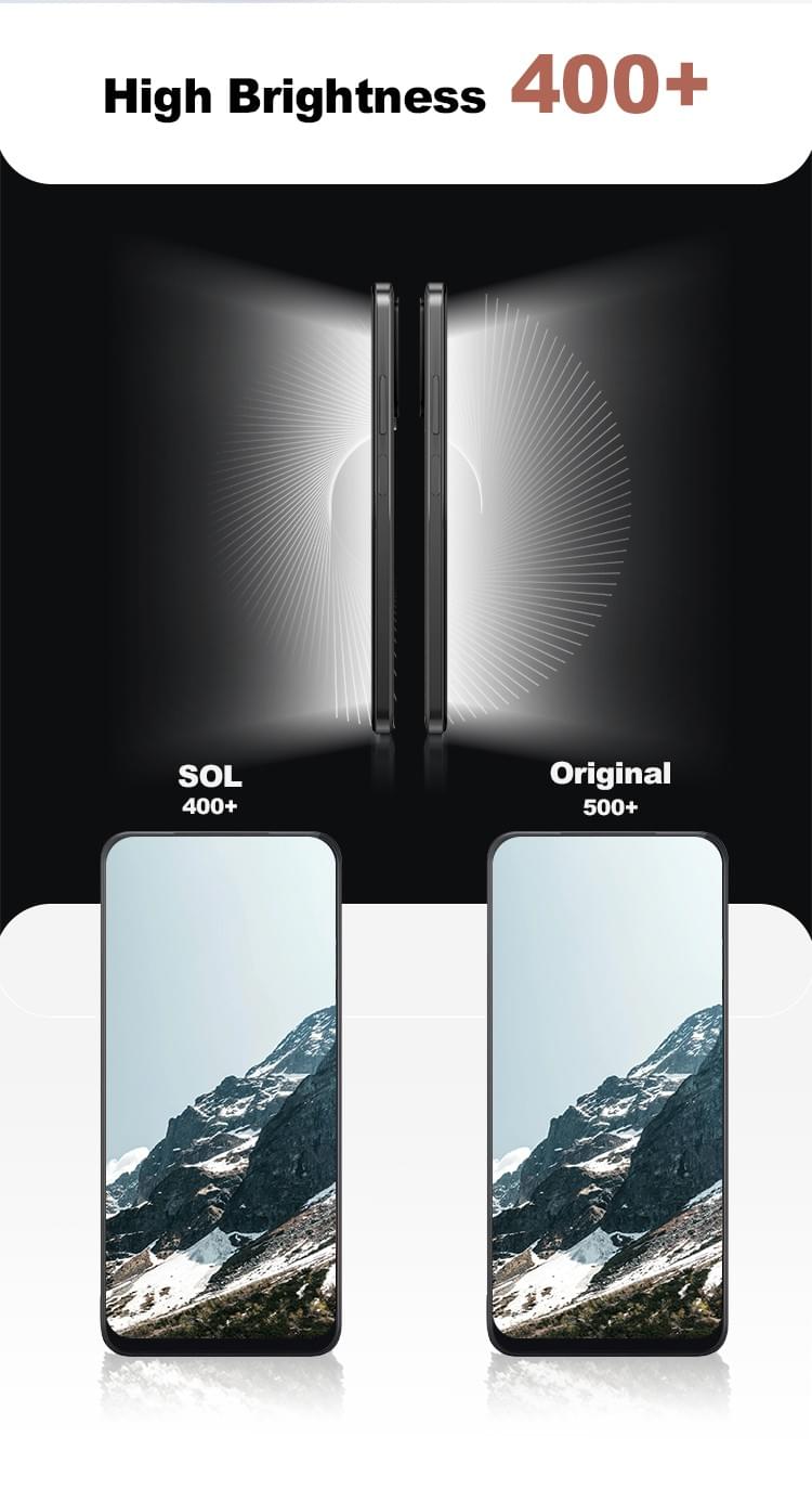 SUPER QUEST SOL High Quality Original Display LCD Touch Screen For Samsung SAM S20 FE