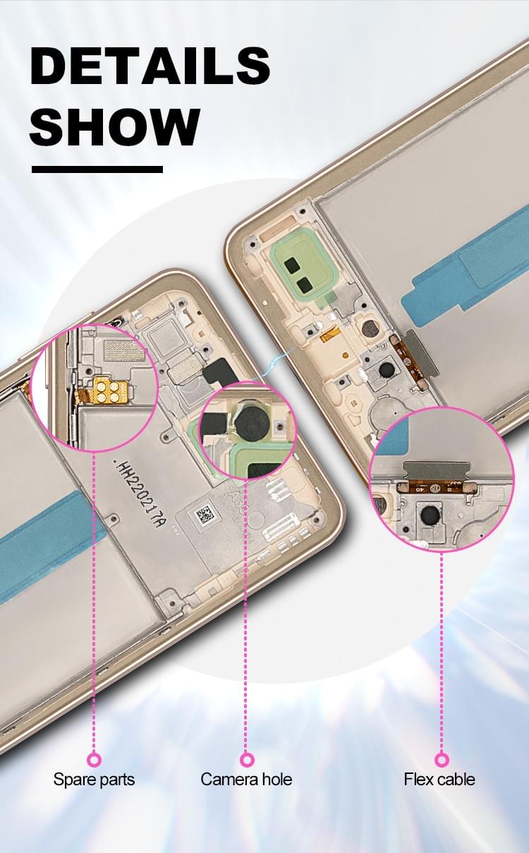 SUPER QUEST SOL LCD Display with Touch Screen Digitizer Assembly Replacement for SAM A33