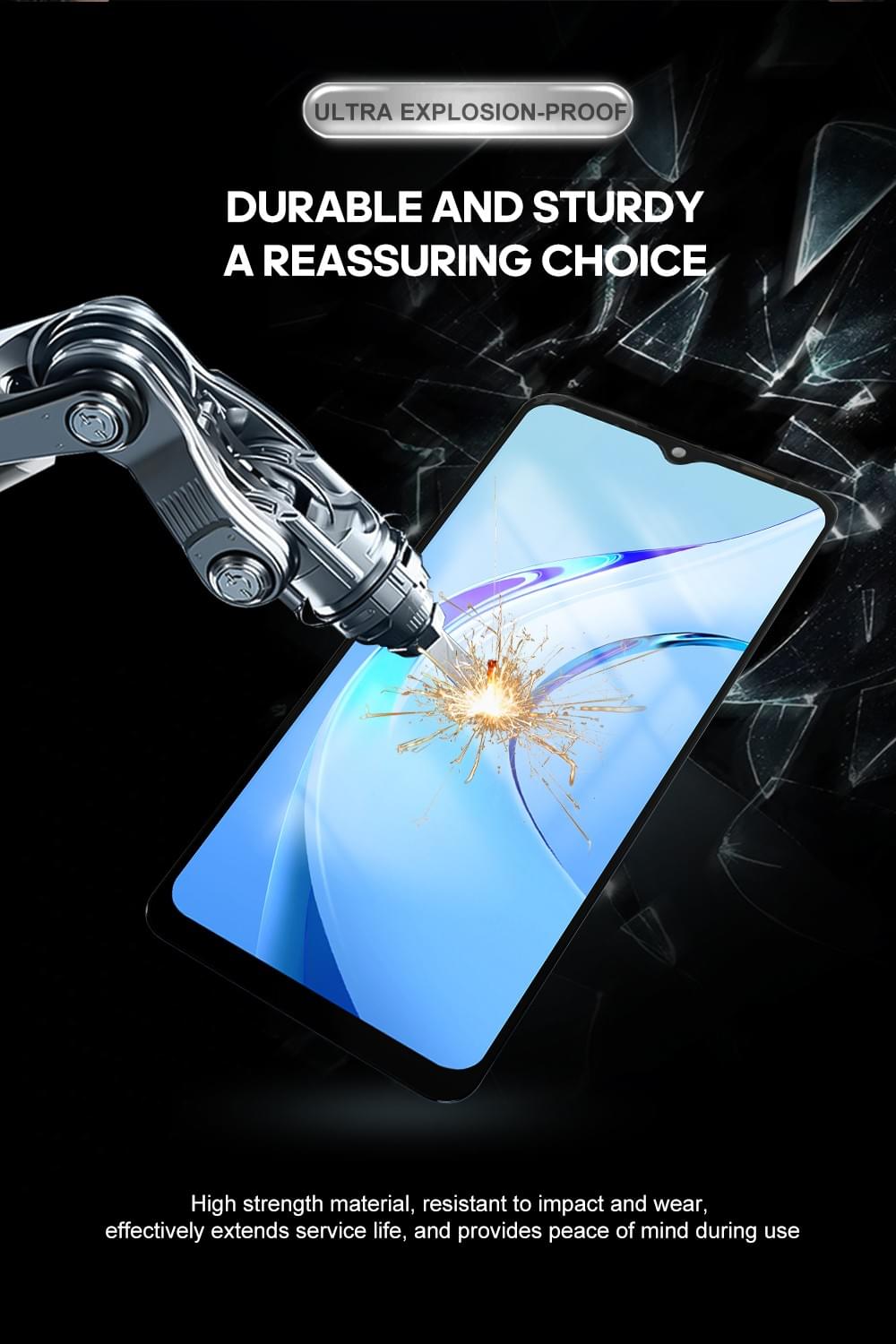 SUPER QUEST SOR Replacement Display Screen Touch for OPPO A125