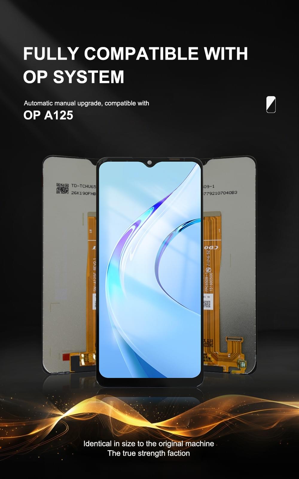 SUPER QUEST SOR Replacement Display Screen Touch for OPPO A125