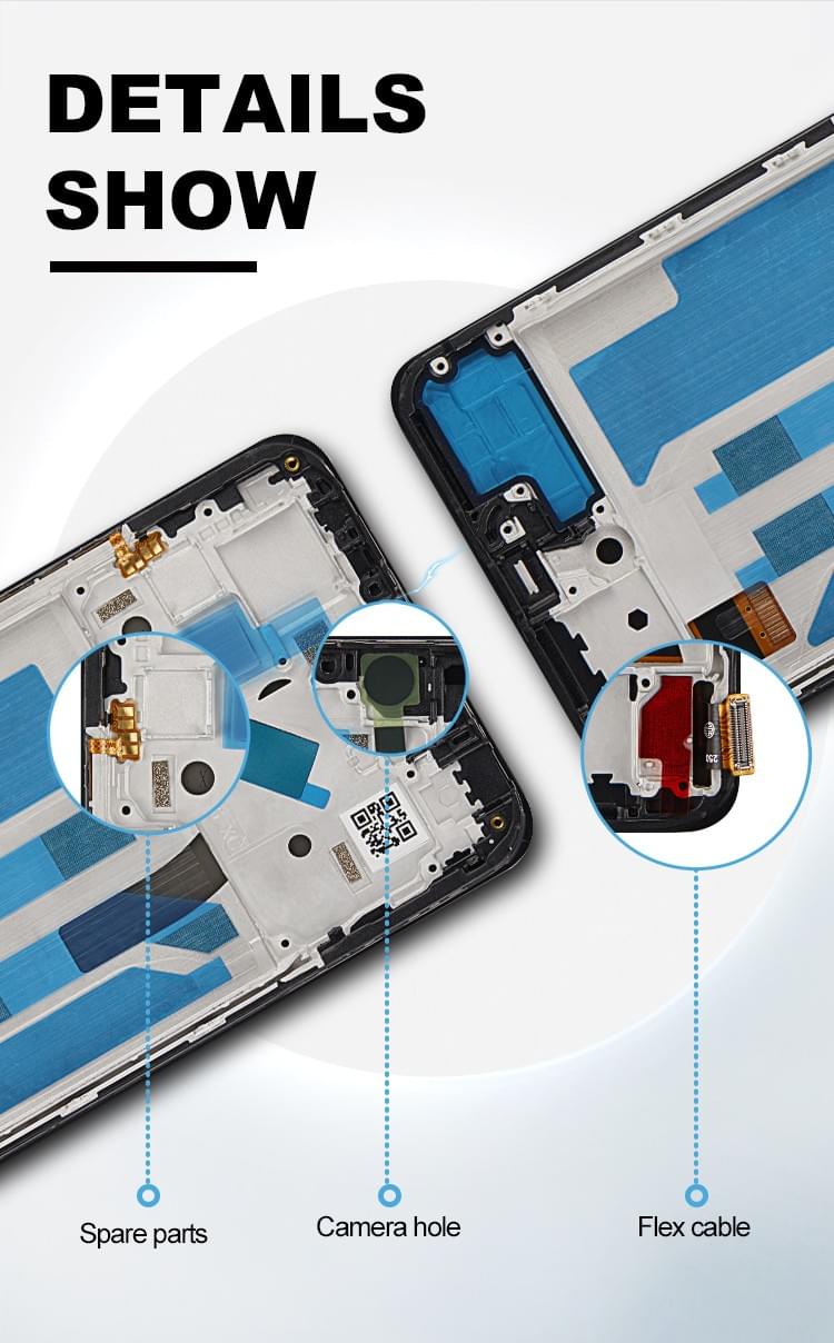 SUPER QUEST SOR Mobile Phone Lcd Touch Screen Replacement for RM Note 11 Pro