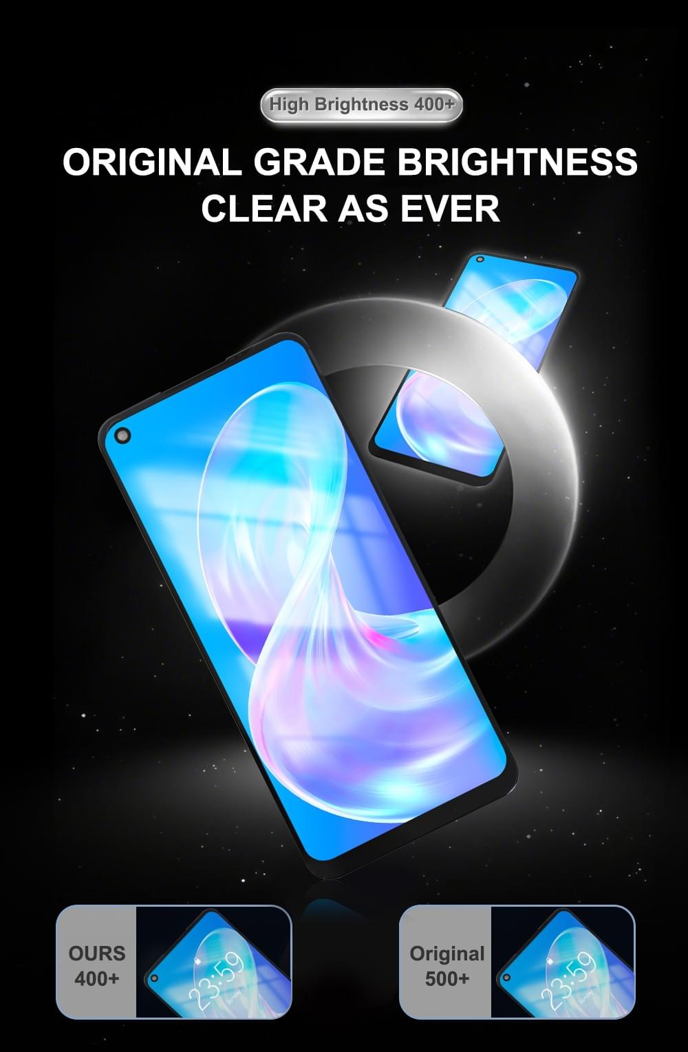 SUPER QUEST SOR Display Lcd Screen for OPPO A72 5G/A52 5G/A53 5G/A73 5G/FOR REALME7 5G