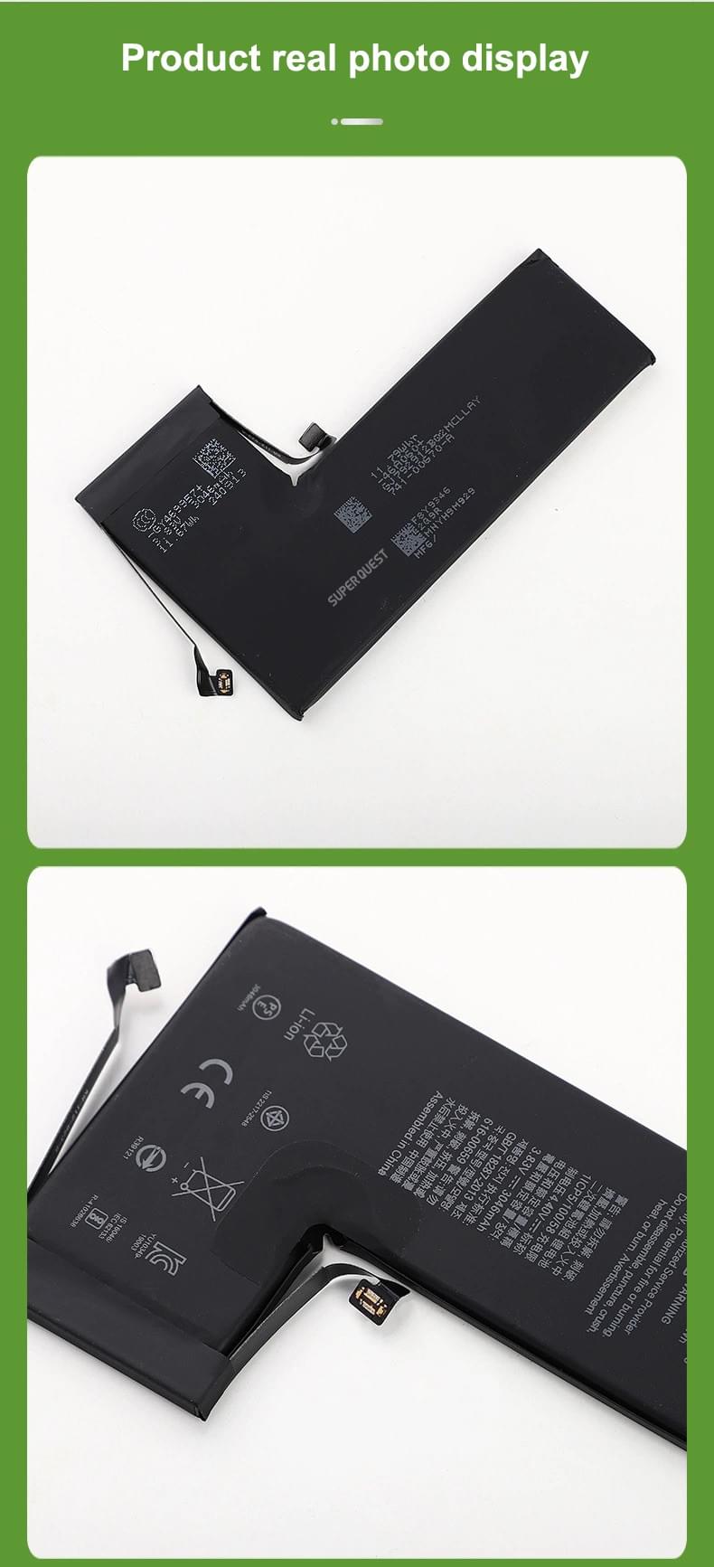 SUPER QUEST Mobile Cell Phone Batteries Good Quality for iphone11 Pro