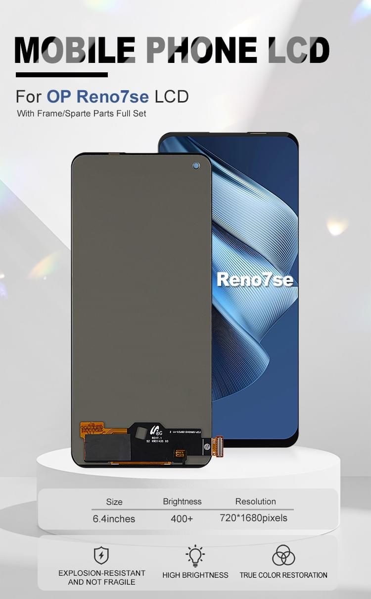 SUPER QUEST SOL Phone Accessories LCD Touch Display Screen for OP Reno7se
