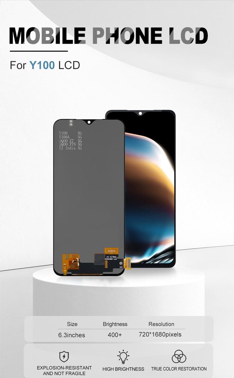 SUPER QUEST SOR Mobile Phone Lcd Display Screen Digitizer Pantalla for Y100