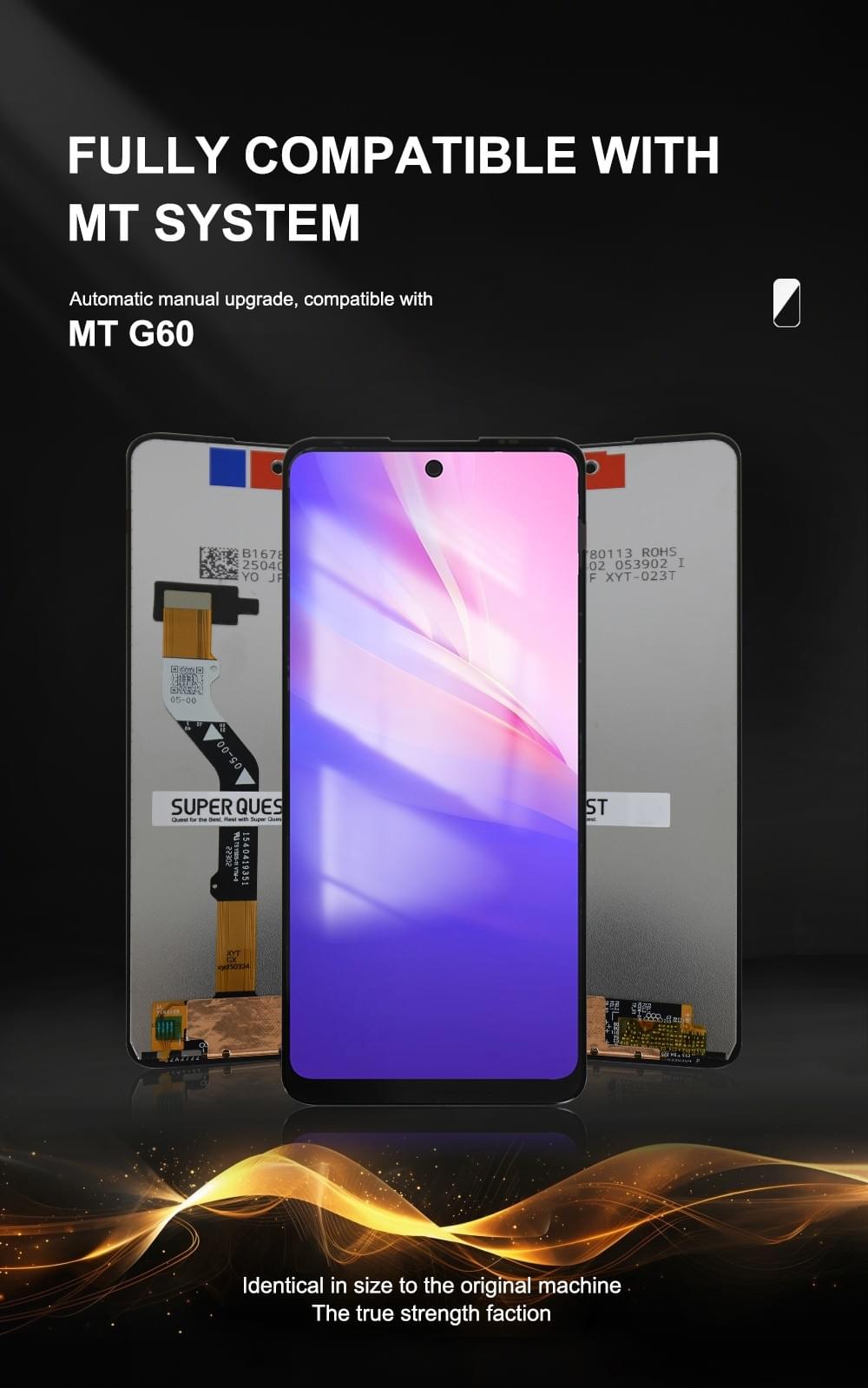 SUPER QUEST SOR Phone Screen Lcd Display Replacement for MT G60
