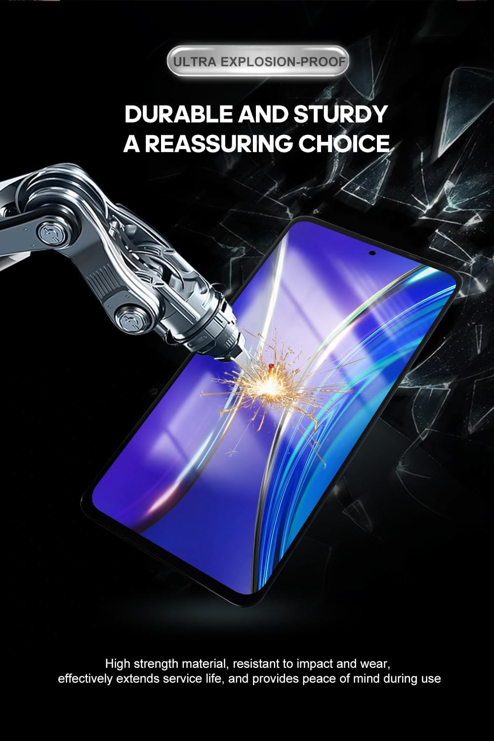 SUPER QUEST SOR Mobile LED Display for HM NOTE 11T PRO/X4GT/NOTE 11TPRO+/K50i/NOTE 12 PRO