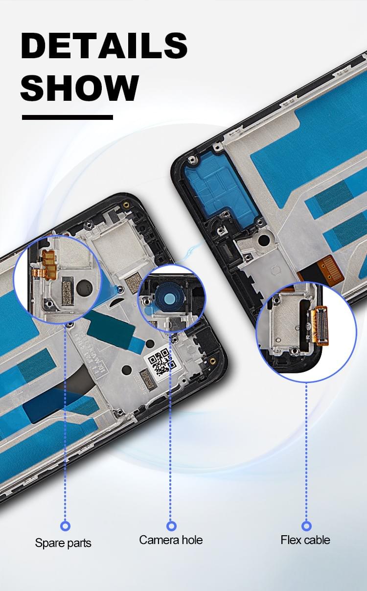 SUPER QUEST SOL LCD Display with Touch Screen Assembly for RM Note12 Pro (4g)