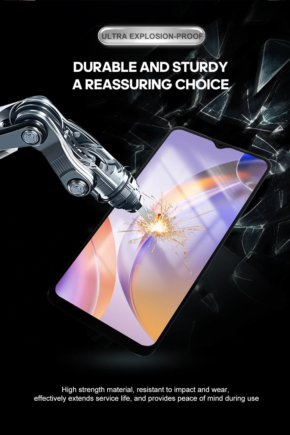 SUPER QUEST SOR Touch Screen Display Replacement Pantalla Digitizer for OPPO A97/V23/Q5i