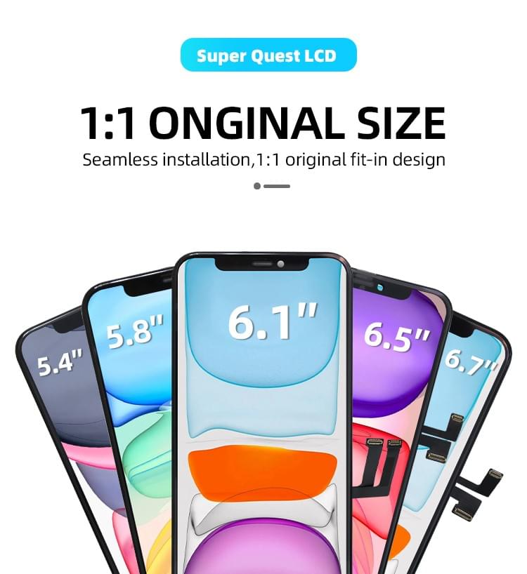 SUPER QUEST SOR Original Replacement Display Screen Touch for Iphone 11 11 Pro 11Pro Max