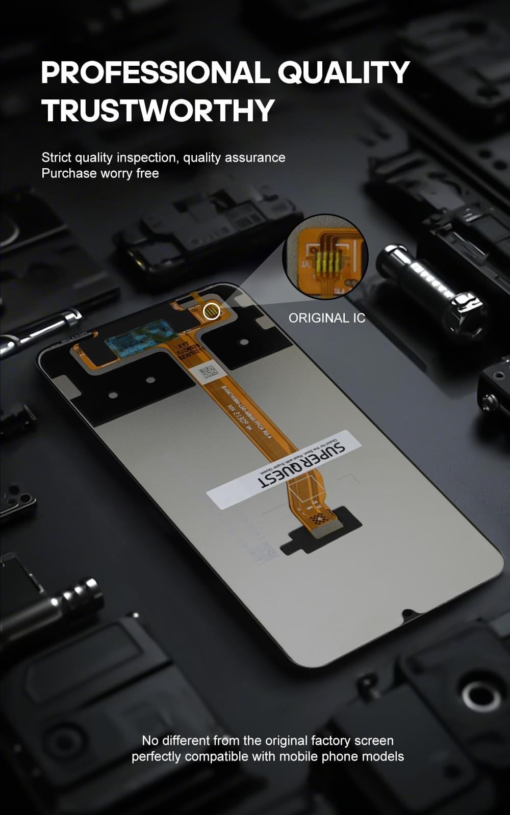 SUPER QUEST SOR Replacement Phone Touch Screen Lcd Display Pantalla for X7 PLAY 6T