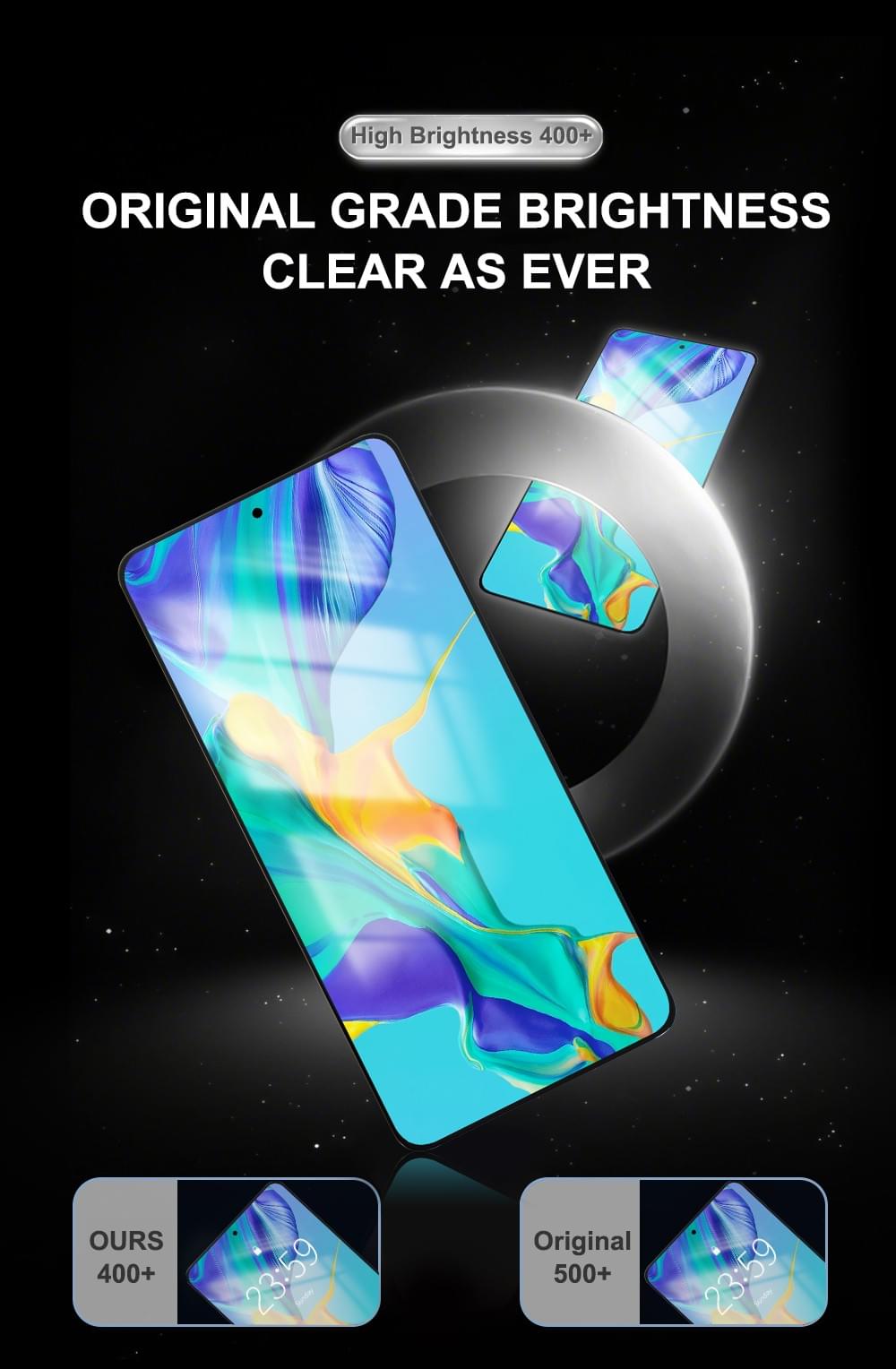 SUPER QUEST SOR Replacement LCD Mobile Phone Display with Touch Digitize for NOVA 9SE/NOVA 11i/R50se