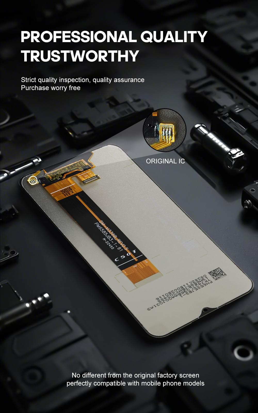 SUPER QUEST SOR Mobile Phone Lcd Display for Samsung M336