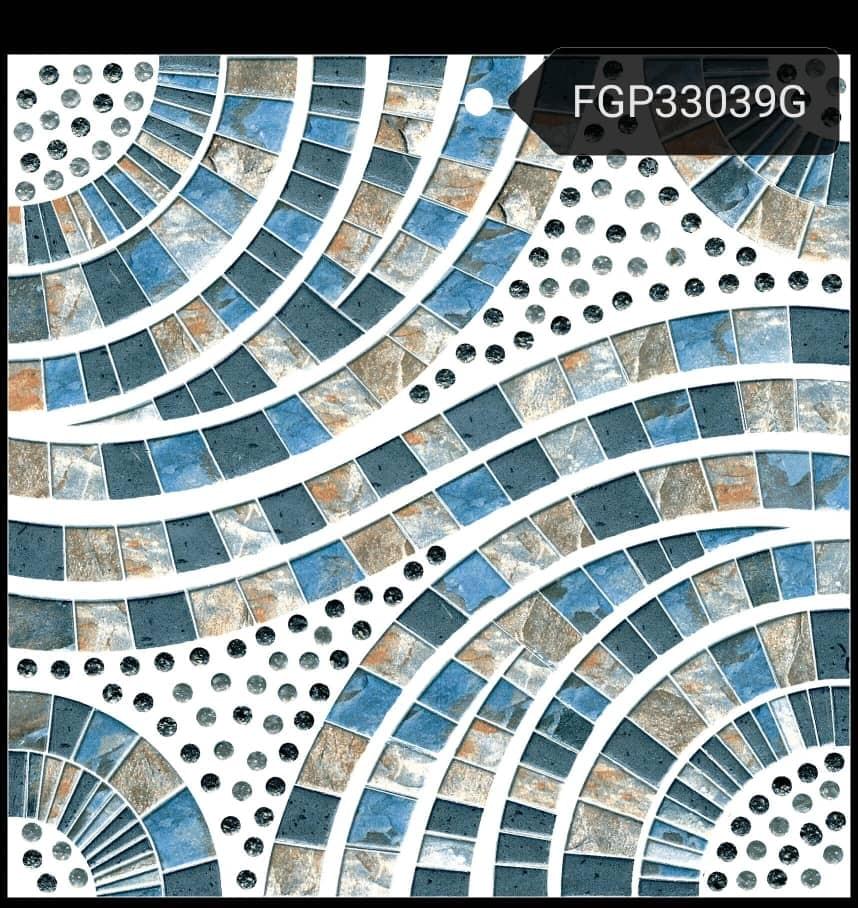 Twyford Ocean Blue 30x30 Ceramic Tile