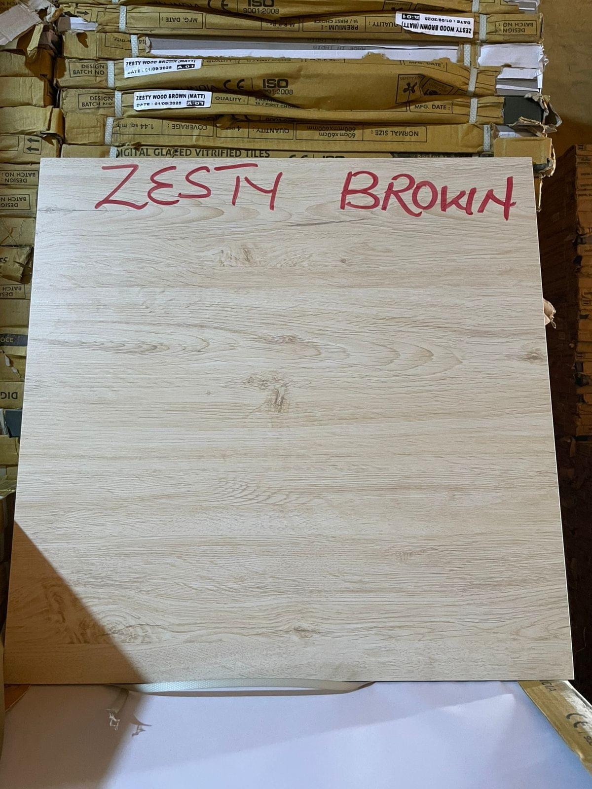 Zesty Brown - 60x60