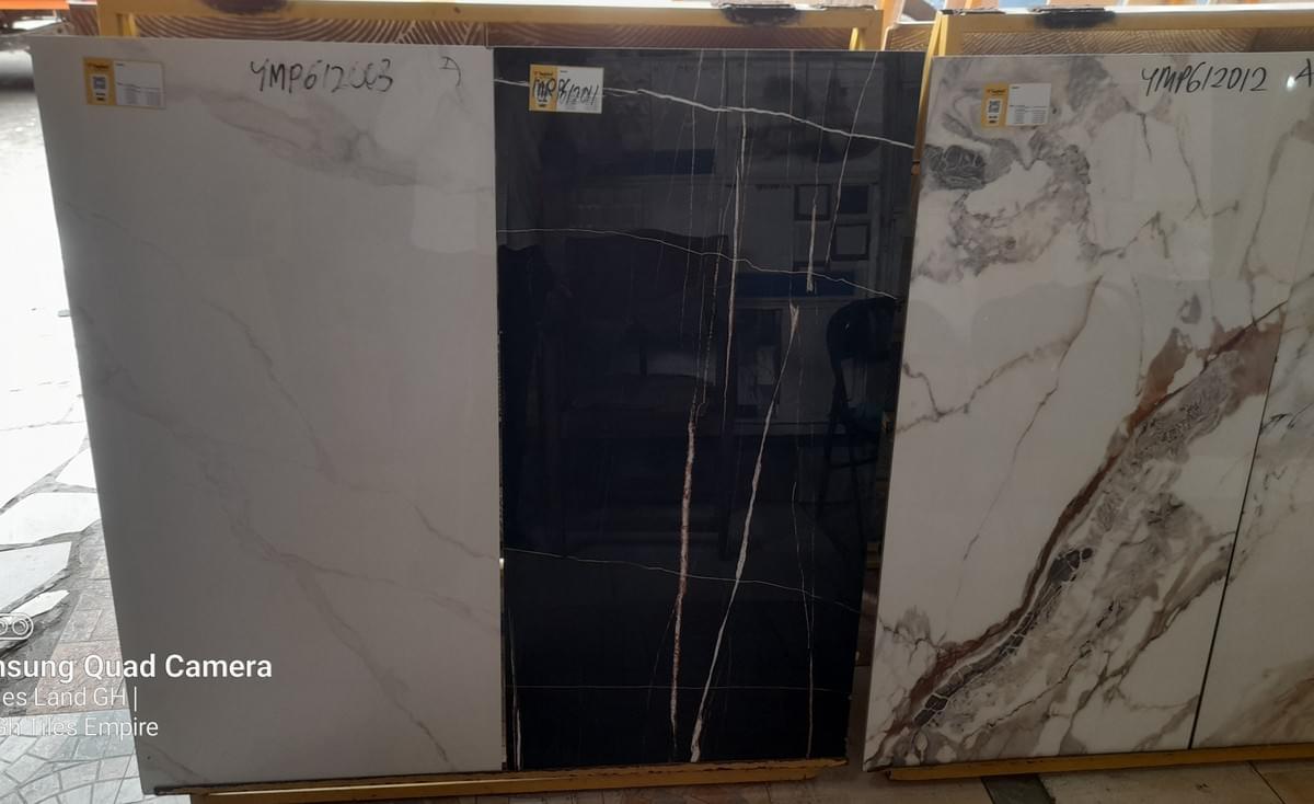 60x120 Twyford Polished Tiles – Black & Bold Series