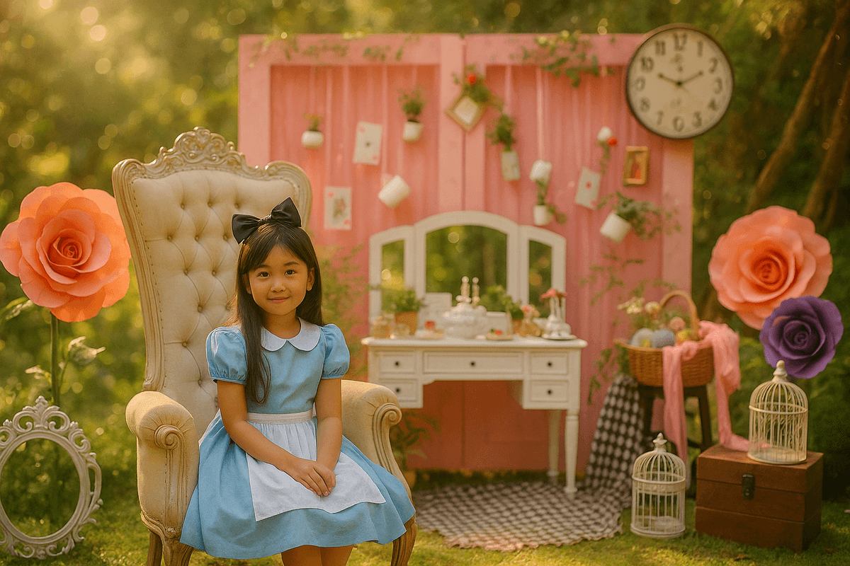 Transform Your Child's Dream into Reality Ignite the Magic Where Imagination Meets Inspiration.  To create unforgettable, joy-filled experiences for children through bespoke event design, blending creativity, color, and magic in the Jakarta market.