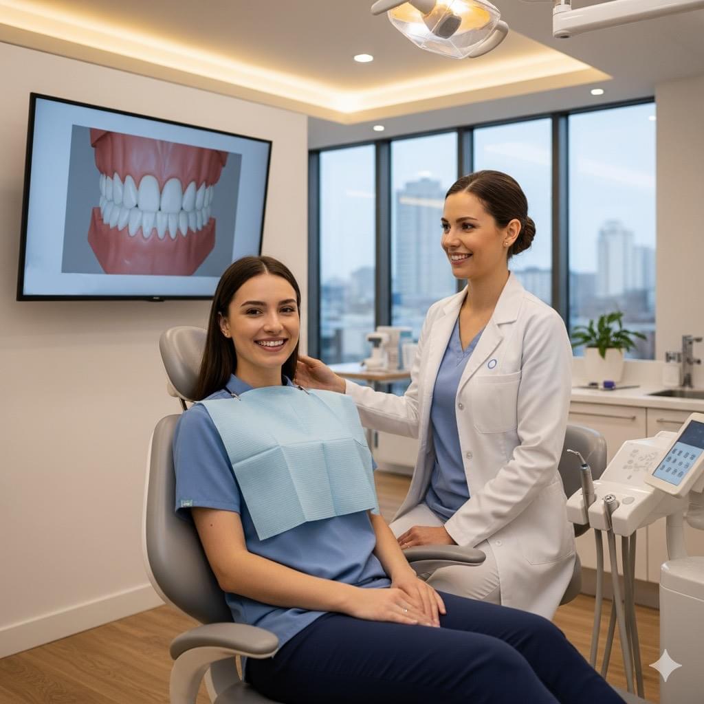 We offer comprehensive dental care for the whole family in a warm and professional environment. Schedule your appointment today! Welcome to Stella Dental Studio Stella Dental Studio is a space dedicated to the health and aesthetic of the oral-dental of the whole family. Our objective is to provide professional and personalized care for each patient, offering orthodontics and general dentistry treatments in a warm and reliable environment. We help our visitors to find us easily and to communicate with us to schedule their appointment with confidence.