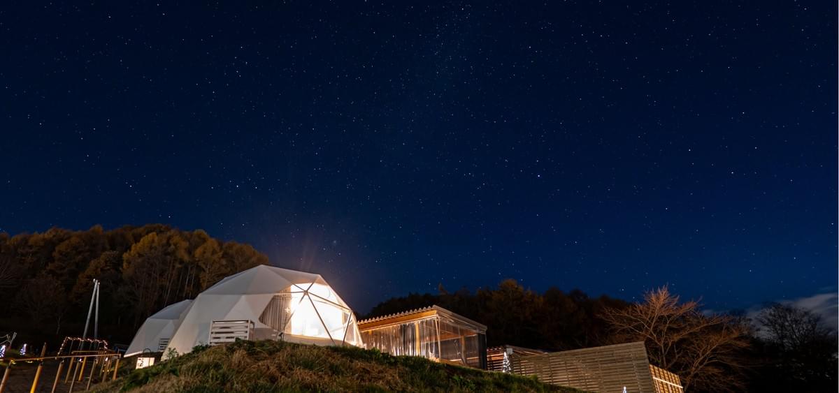 日本全国のおすすめグランピング-のぞみグランピング＆スパ佐久×軽井沢