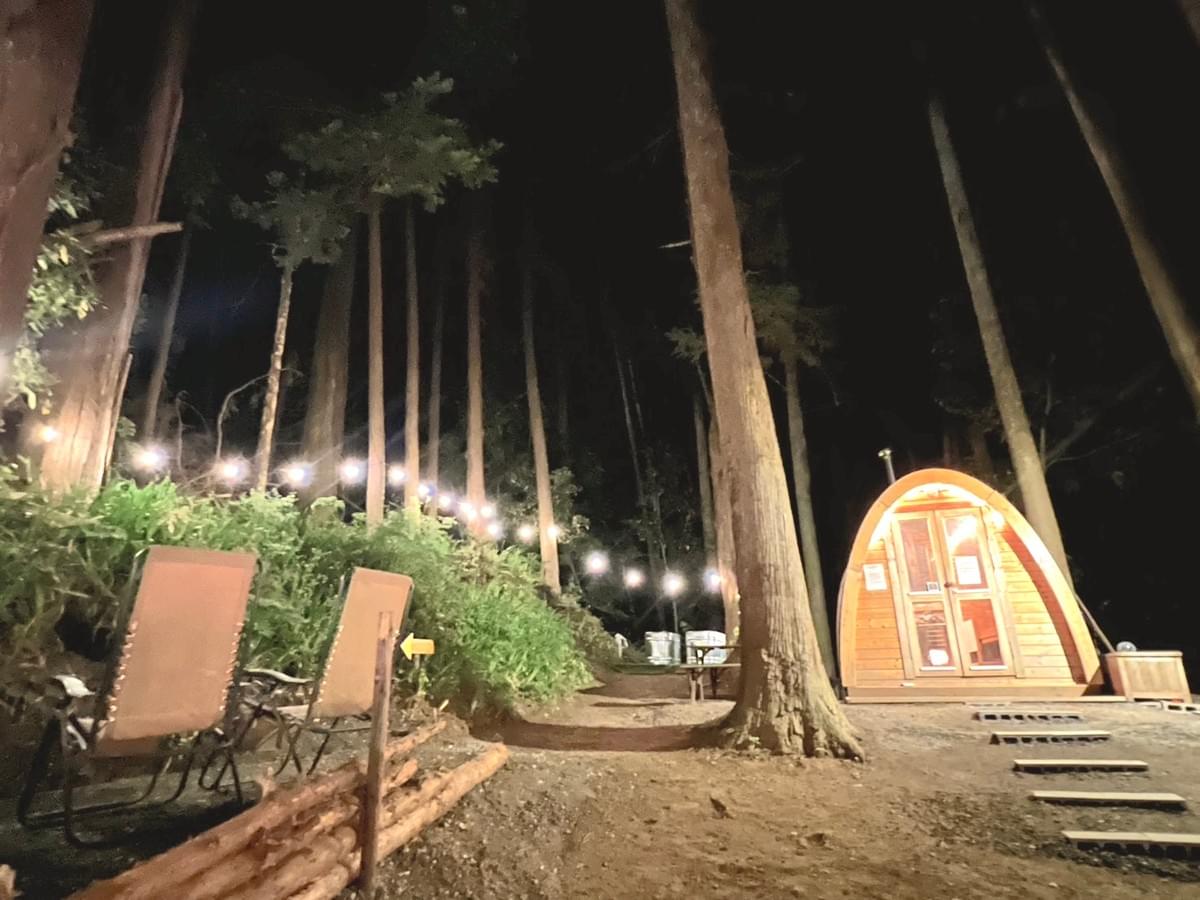 森にととのう 森の中の野天サウナ体験-和心村