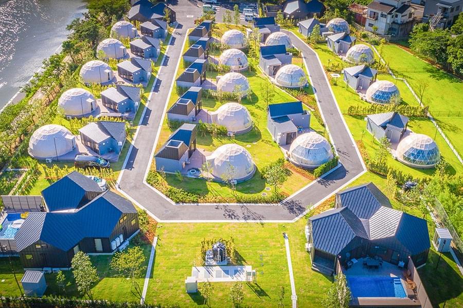 千葉グランピングおすすめ-グランドーム千葉富津