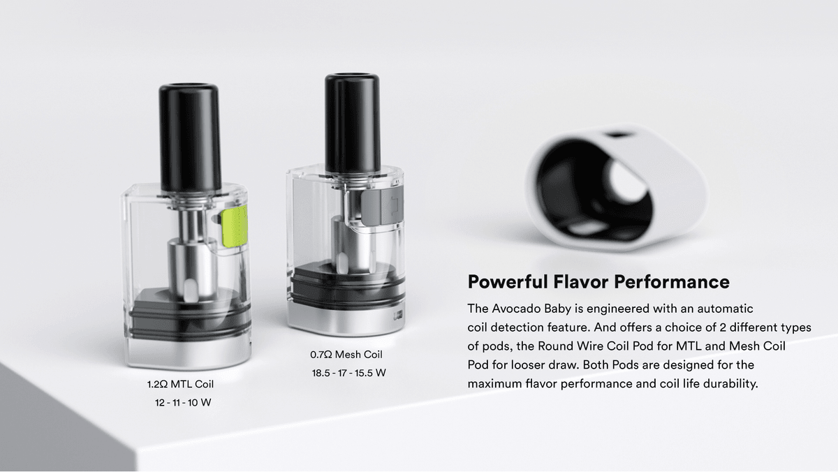 Aspire Avocado Baby酪梨寶寶 vaptio主機套裝 正品保證-VAKA糖果雲煙館