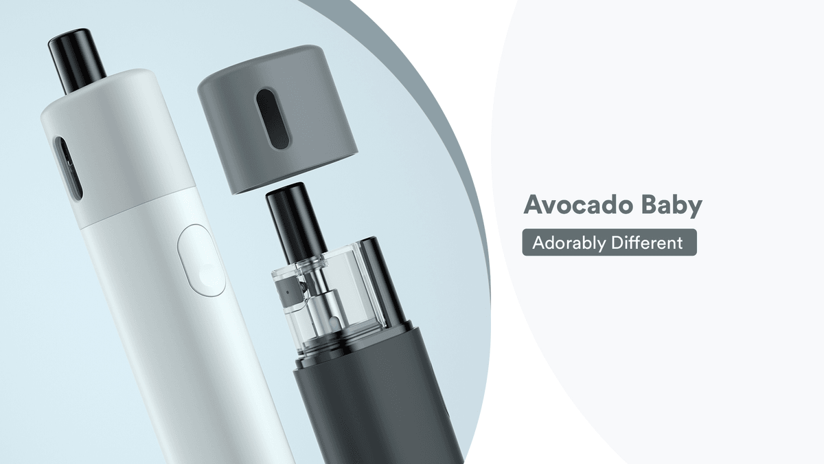 Aspire Avocado Baby酪梨寶寶 vaptio主機套裝 正品保證-VAKA糖果雲煙館
