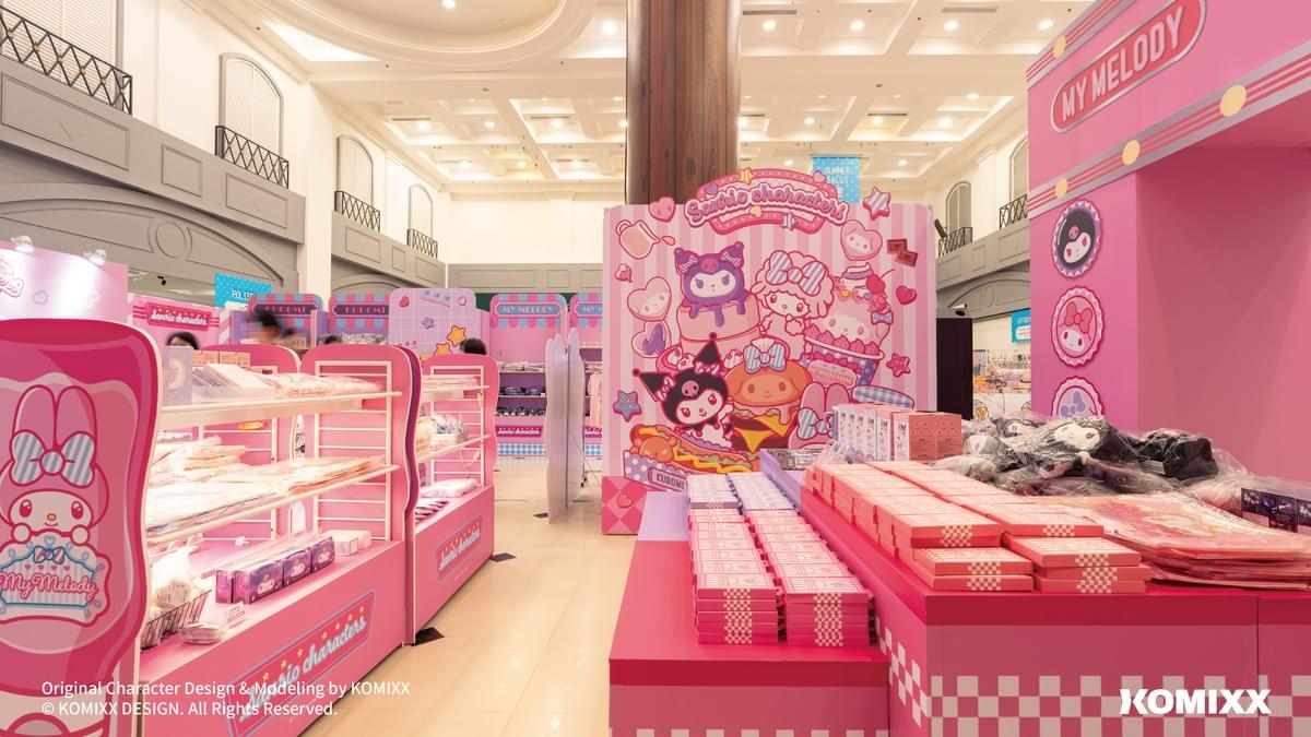 三麗鷗快閃店-台中中友百貨