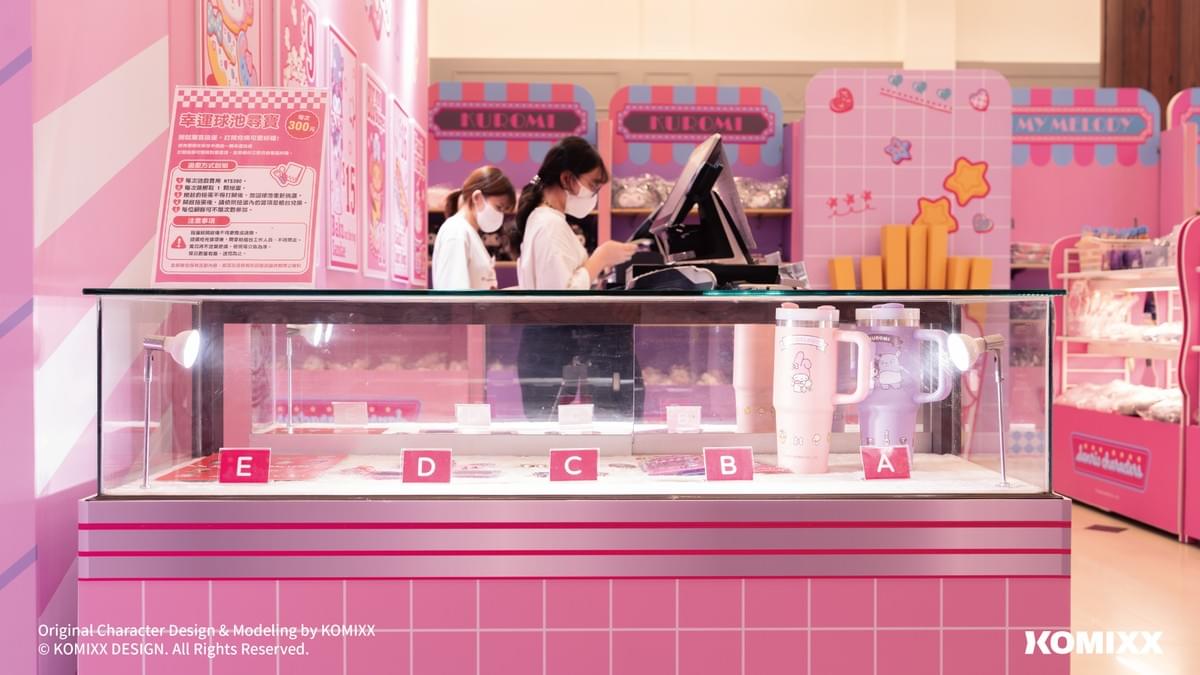 三麗鷗快閃店-台中中友百貨