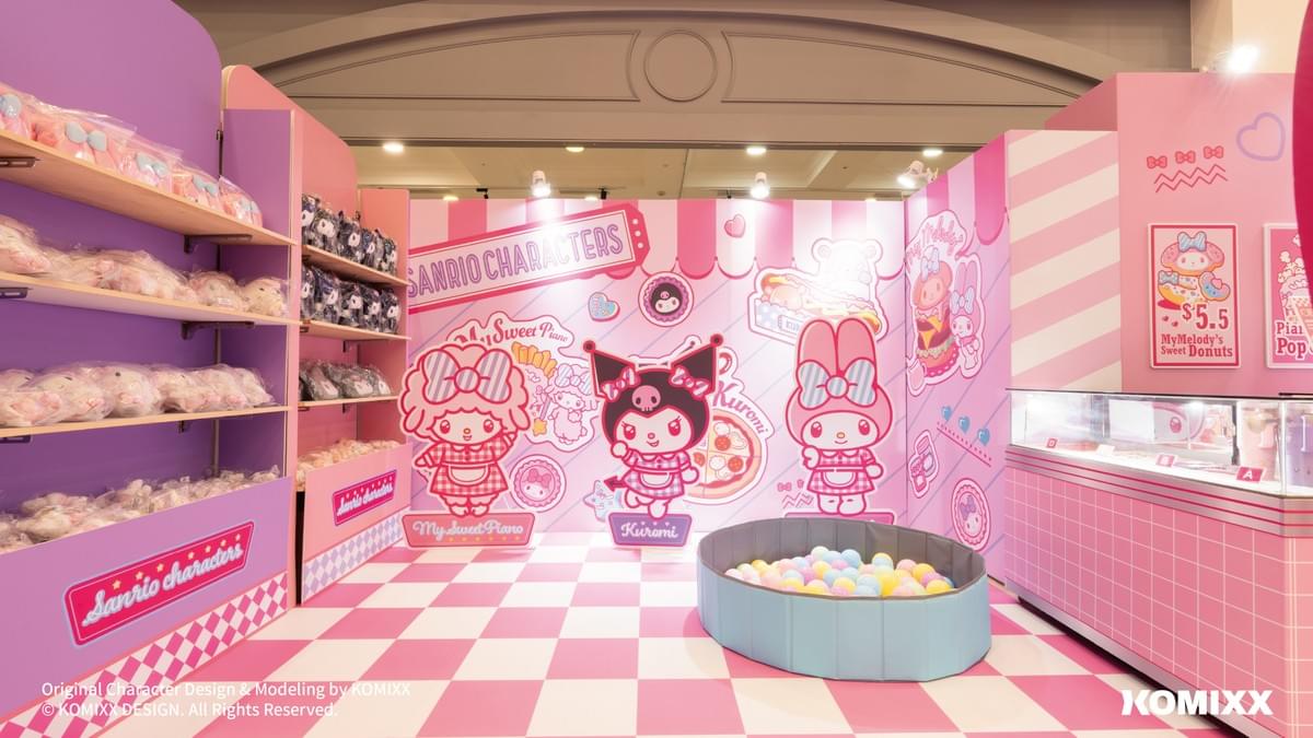 三麗鷗快閃店-台中中友百貨
