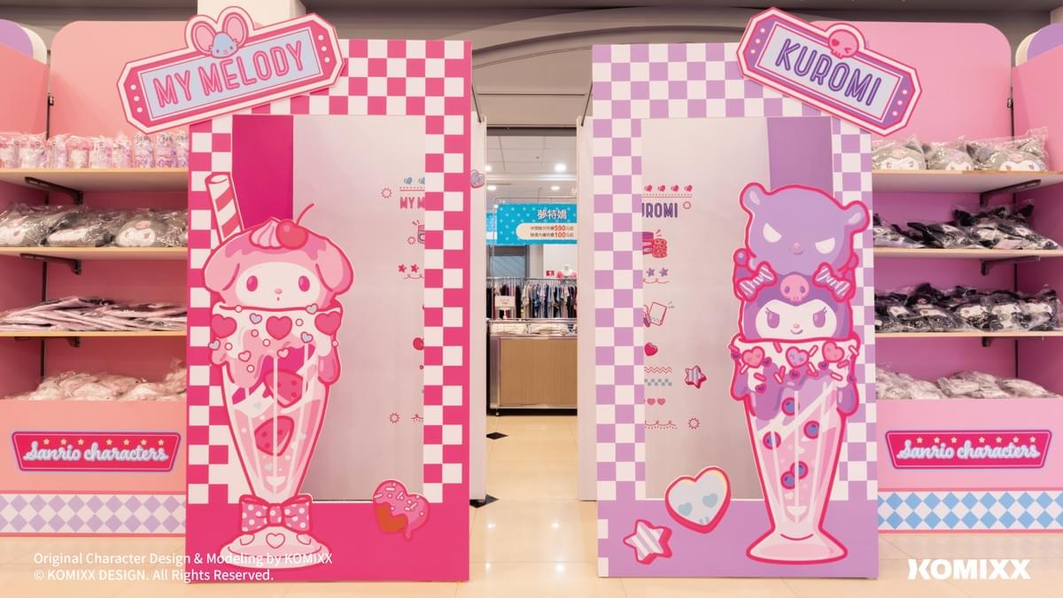三麗鷗快閃店-台中中友百貨