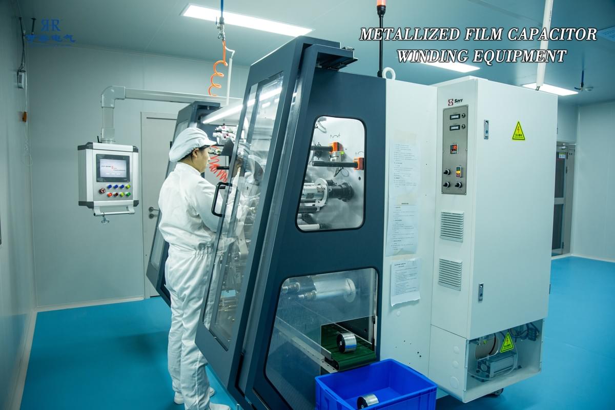 Capacitor Winding Workshop/Self-healing Low-voltage Power Capacitor